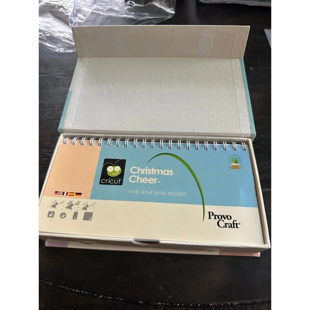 Cricut Christmas Cheer Shapes Cartridge Set Provo Craft Rob and Bob Studio